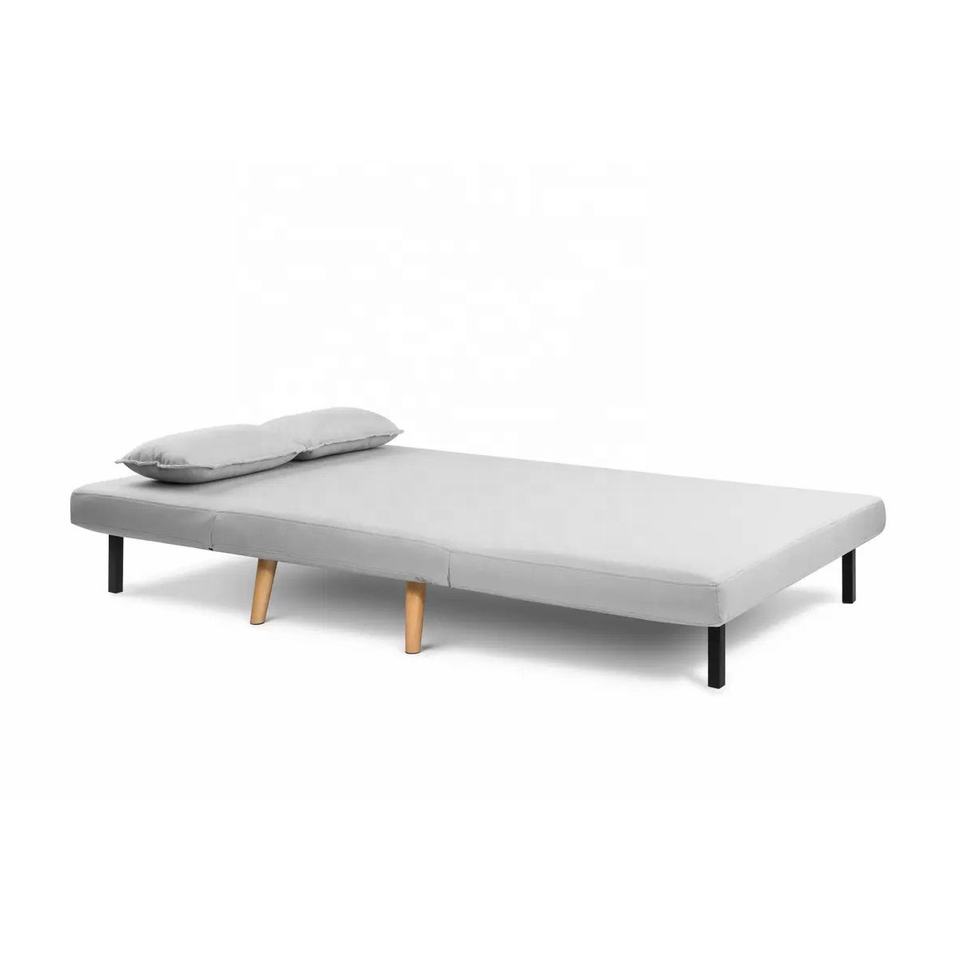 2 Seater Sofa Bed (Light Grey)
