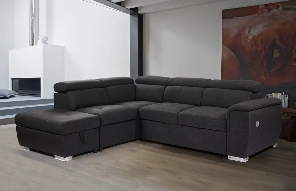 new design home furniture corner sofa set corner lounge with sofa bed
