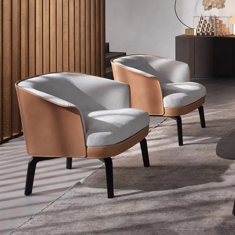 modern nordic luxury design leather waiting relax lobby chair restaurant hotel waiting room chairs