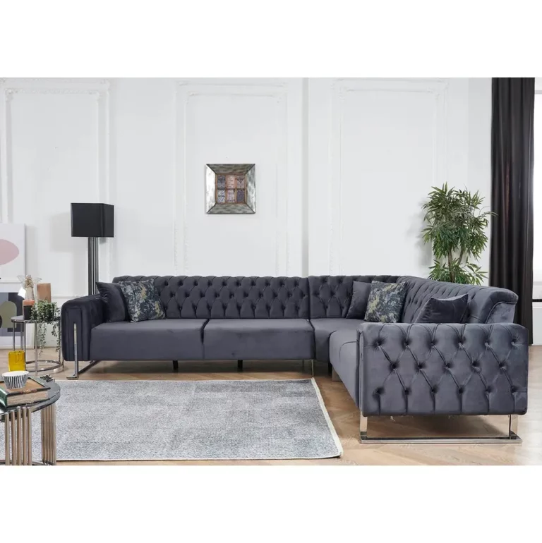 Corner Sofa Chesterfield Living Room Metal Feet Convertible Furniture Sofa Hotel Lobby Chesterfield Custom Sectionals Function